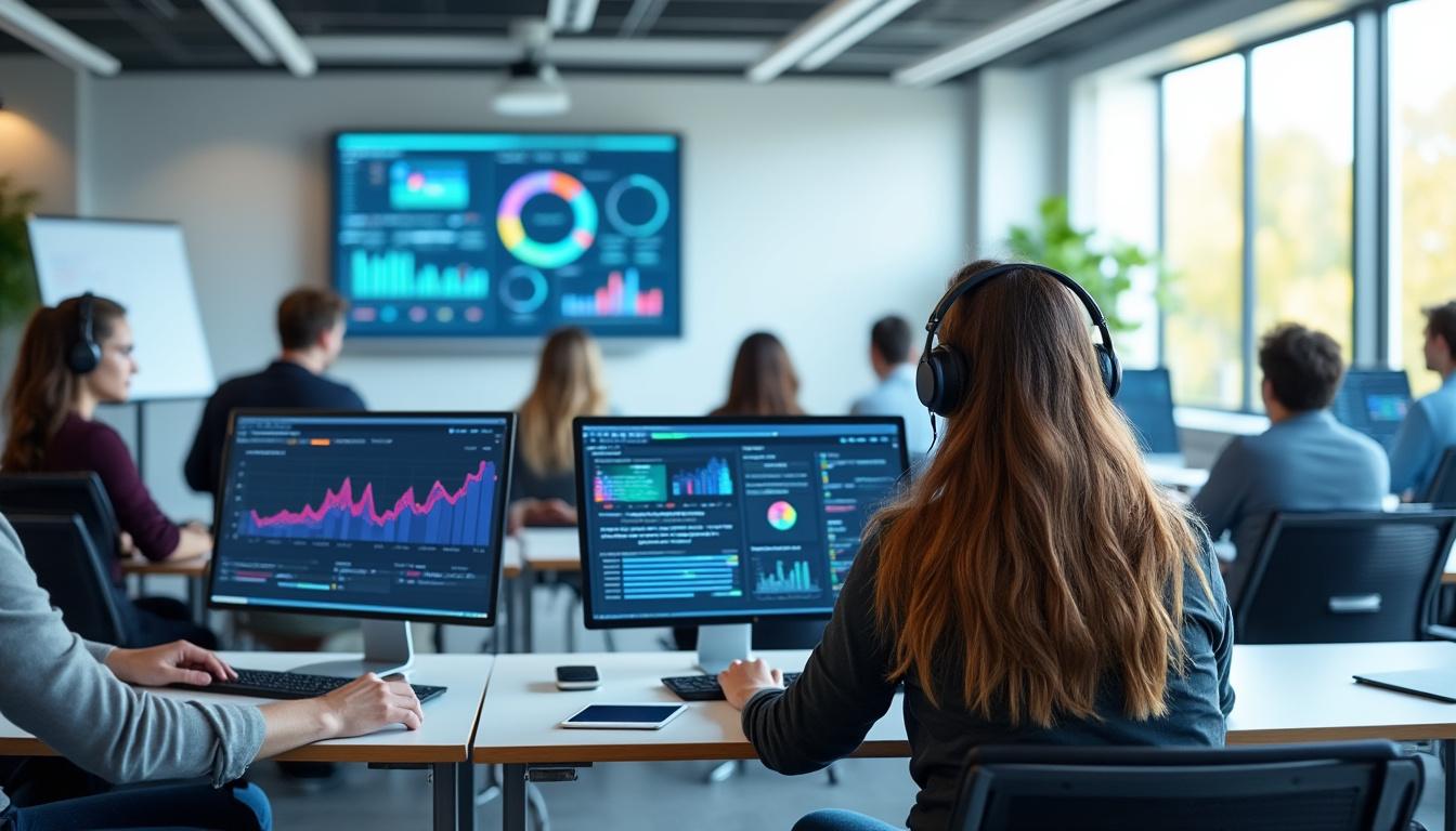 découvrez notre formation en ligne pour devenir data analyst et évoluer dans le secteur technologique. acquérez les compétences indispensables pour analyser et interpréter les données, booster votre carrière et répondre aux besoins croissants des entreprises. rejoignez-nous pour transformer votre avenir professionnel !