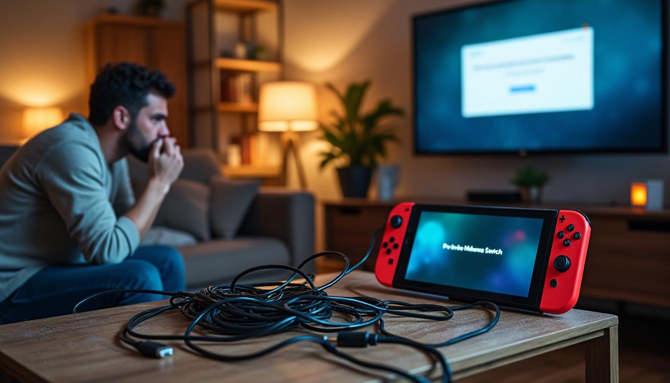 découvrez les erreurs courantes à éviter avec votre nintendo switch, notamment les problèmes de connexion à la télévision. apprenez des astuces pratiques pour résoudre rapidement les soucis d'affichage et profitez pleinement de votre expérience de jeu.
