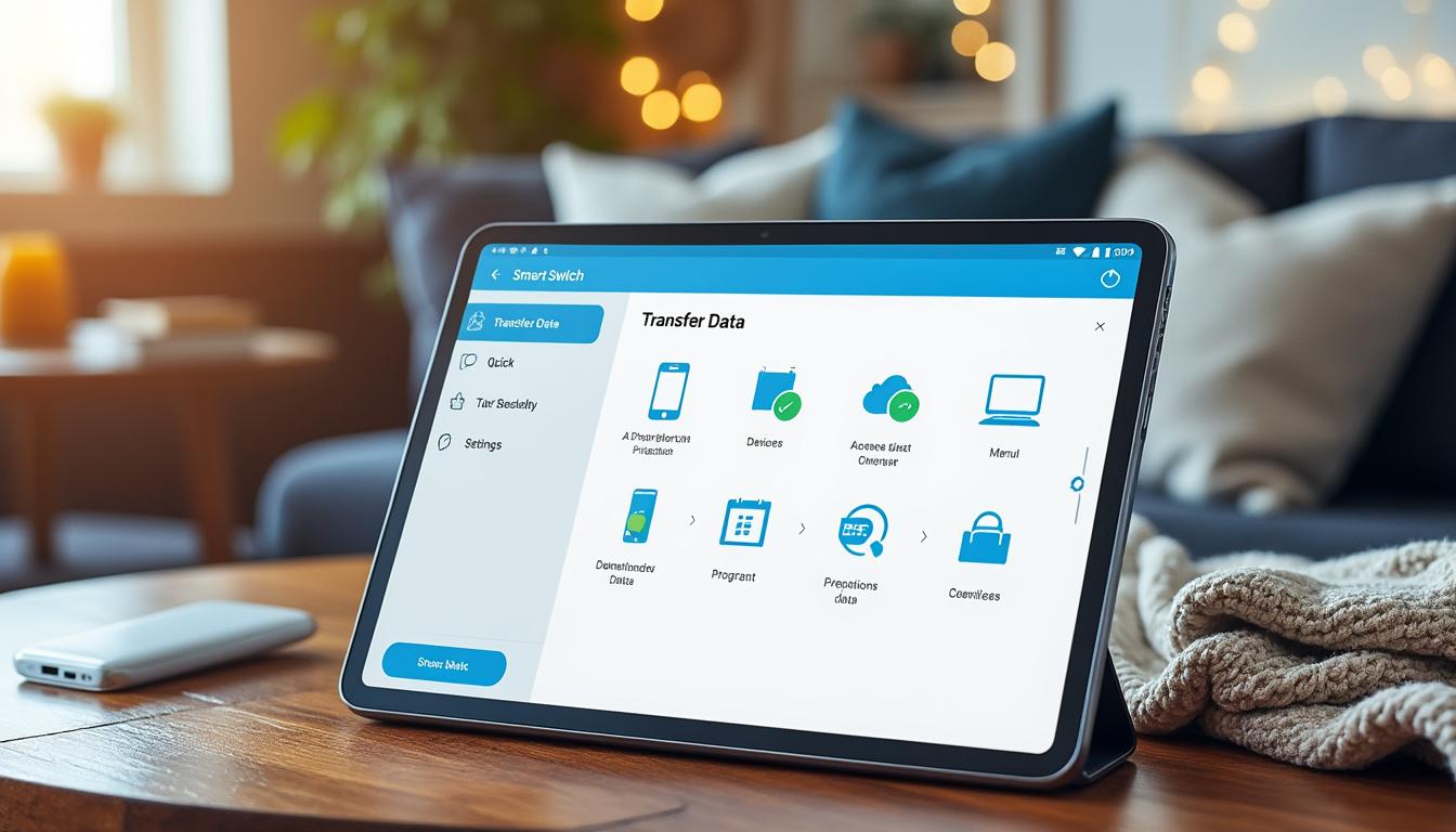 découvrez les meilleures applications pour transférer facilement vos données d'un smartphone samsung vers un autre appareil. simplifiez la migration de vos contacts, photos, messages et bien plus grâce à nos recommandations efficaces et sécurisées.