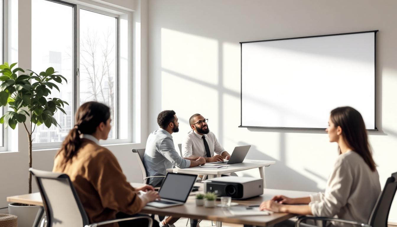 découvrez comment un vidéoprojecteur bureautique full hd peut transformer vos présentations, faciliter la collaboration et booster votre productivité au travail.
