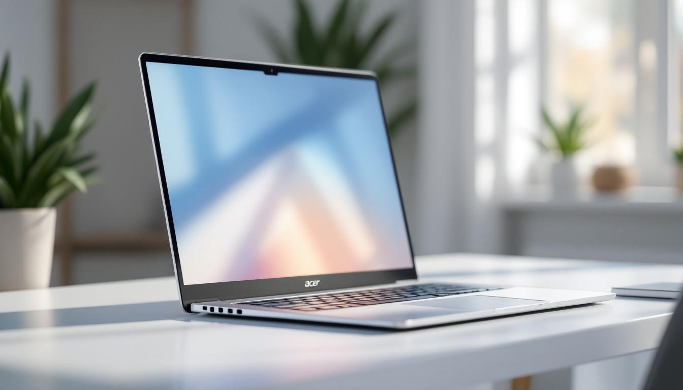 découvrez l'ordinateur portable acer 14 pouces, léger et performant, idéal pour un usage quotidien avec ses caractéristiques impressionnantes alliant puissance et portabilité.