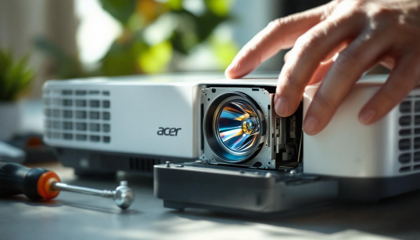découvrez notre guide complet pour installer facilement une lampe de vidéoprojecteur acer et optimiser la qualité de projection de votre appareil.