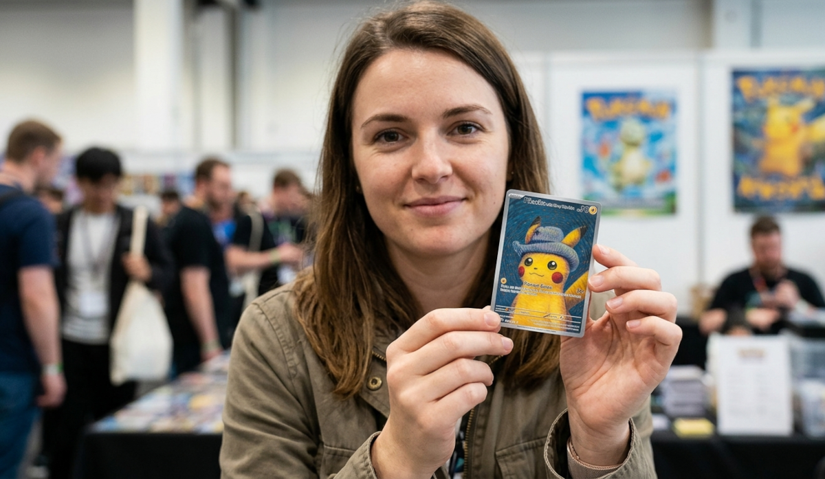 Pikachu Van Gogh card