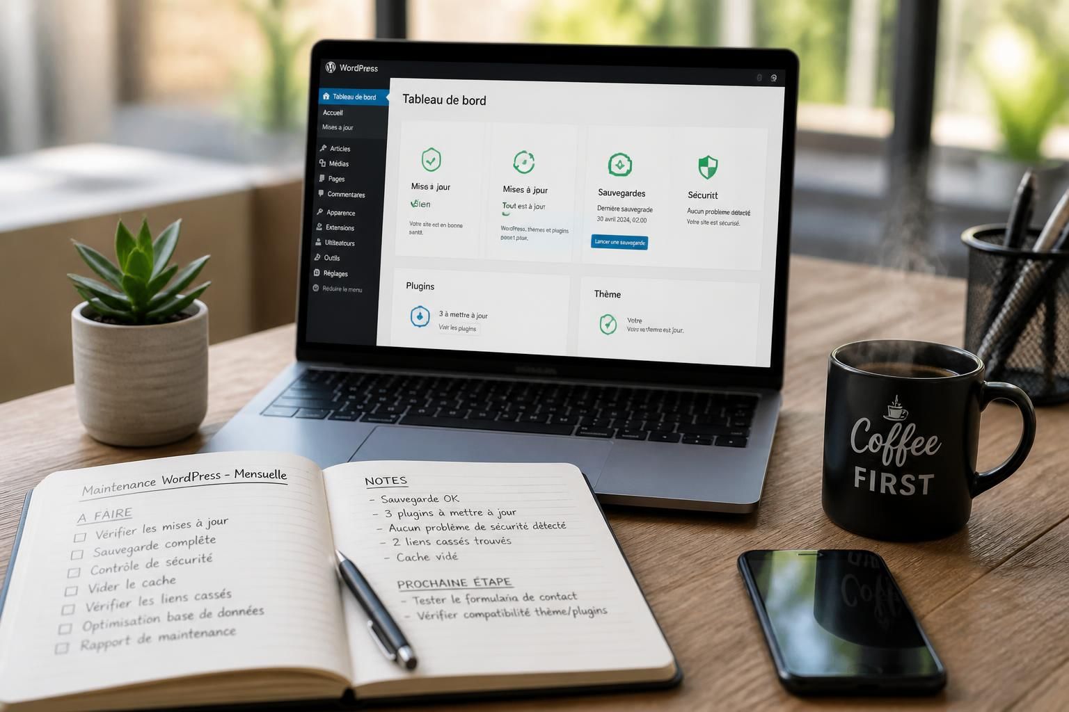 découvrez les points essentiels à vérifier chaque mois pour assurer la maintenance optimale de votre site wordpress et garantir sa sécurité, sa rapidité et son bon fonctionnement.