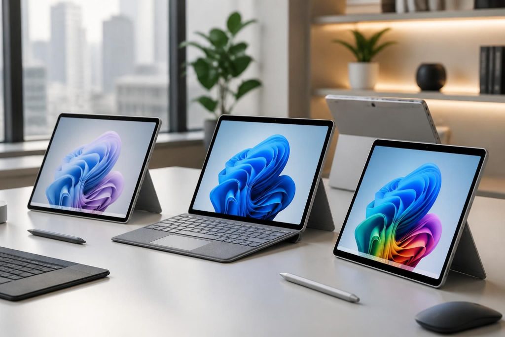 découvrez notre guide d'achat 2026 des tablettes tactiles microsoft, avec conseils, comparatifs et avis pour choisir la meilleure tablette adaptée à vos besoins.